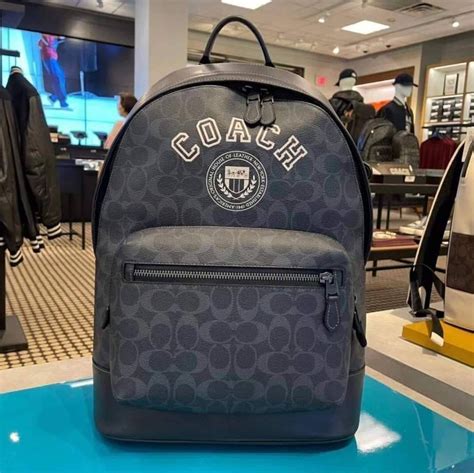 backpack coach original|authentic coach backpacks.